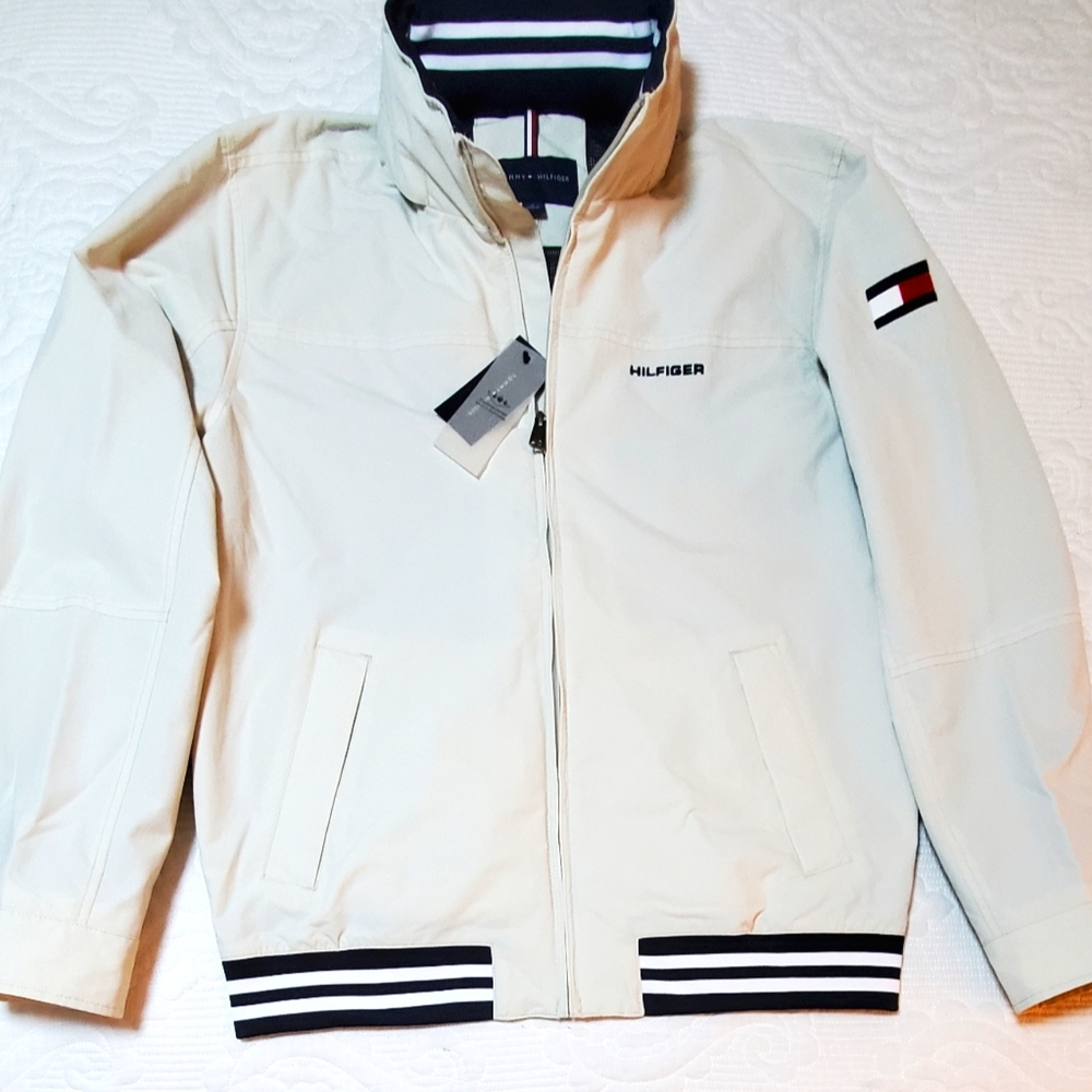 Tommy Hilfiger Bomber Jacket,Men Size M
